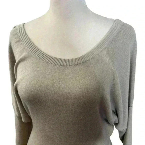Stella McCartney Beige Cashmere Silk Sweater Size 38 Knit Pullover Made In Italy - Picture 4 of 10